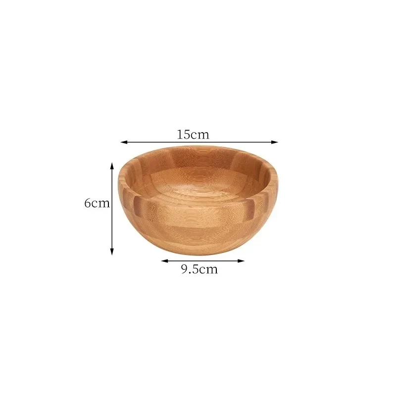 Saladier en bambou naturel – Élégance artisanale pour préparer et servir vos recettes
