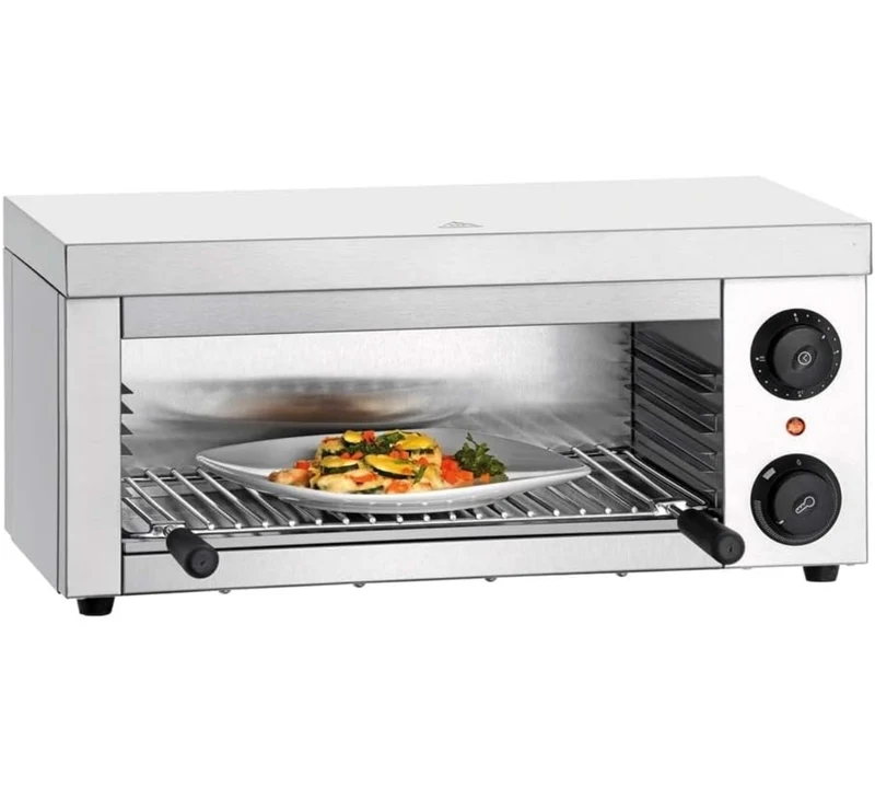 Salamandre électrique professionnelle inox – 2 000 W