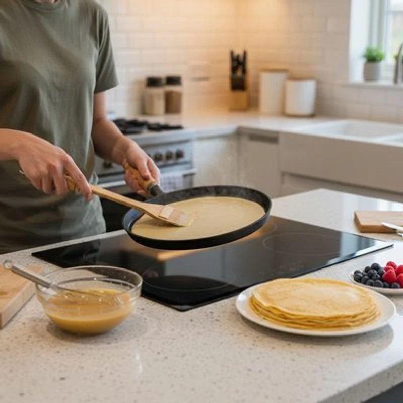 Poêle à crêpes antiadhésive