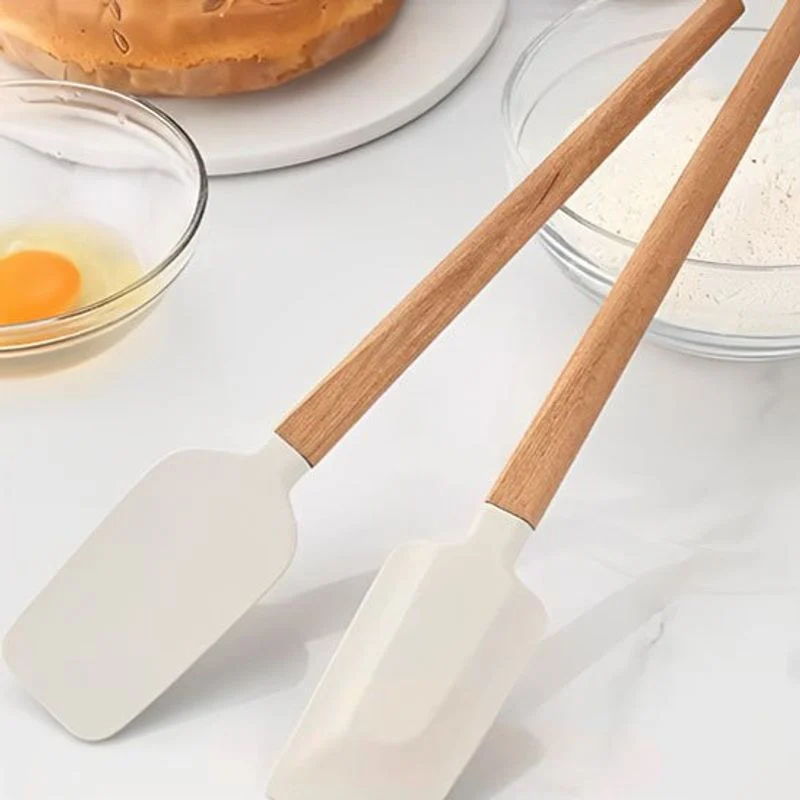 Spatule silicone - Manche long