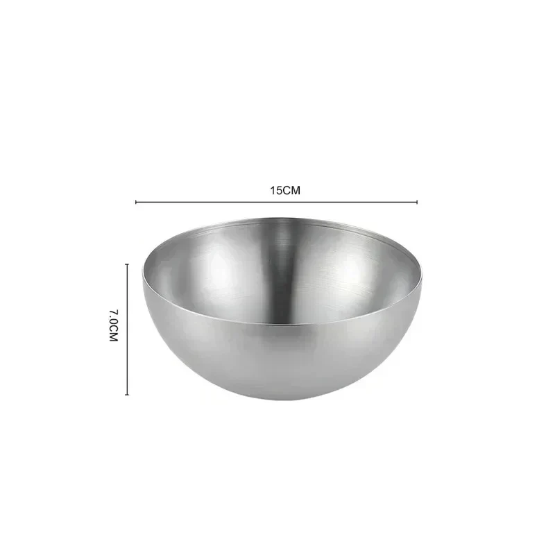 Bol de préparation inox 304 en 3 tailles