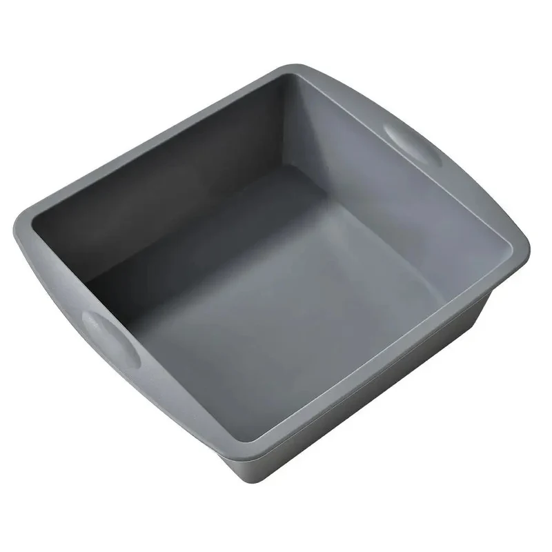 Moule Carré en Silicone – Brownies, Gâteaux & Air Fryer