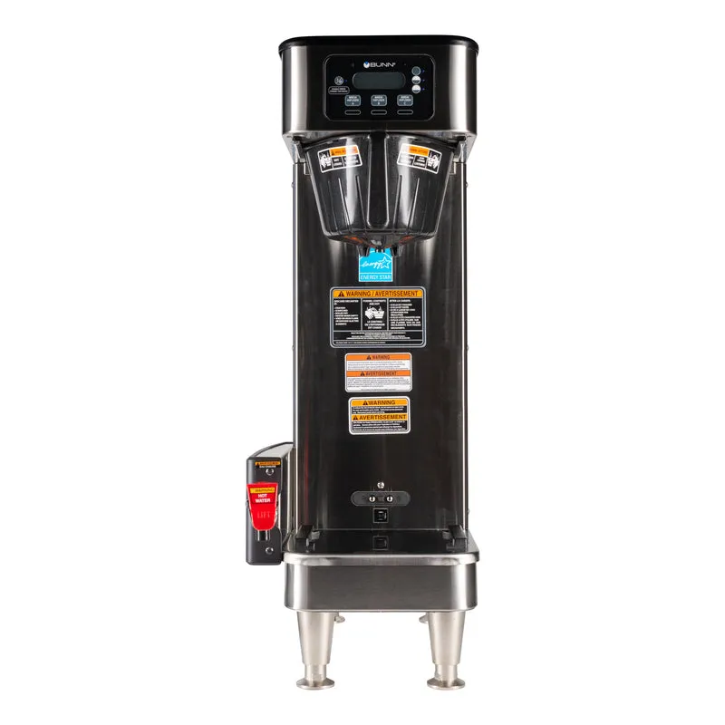 BUNN 51100.6100 ICB SH Infusion Series Soft Heat Coffee Brewer, Stainless Steel, 120/240
