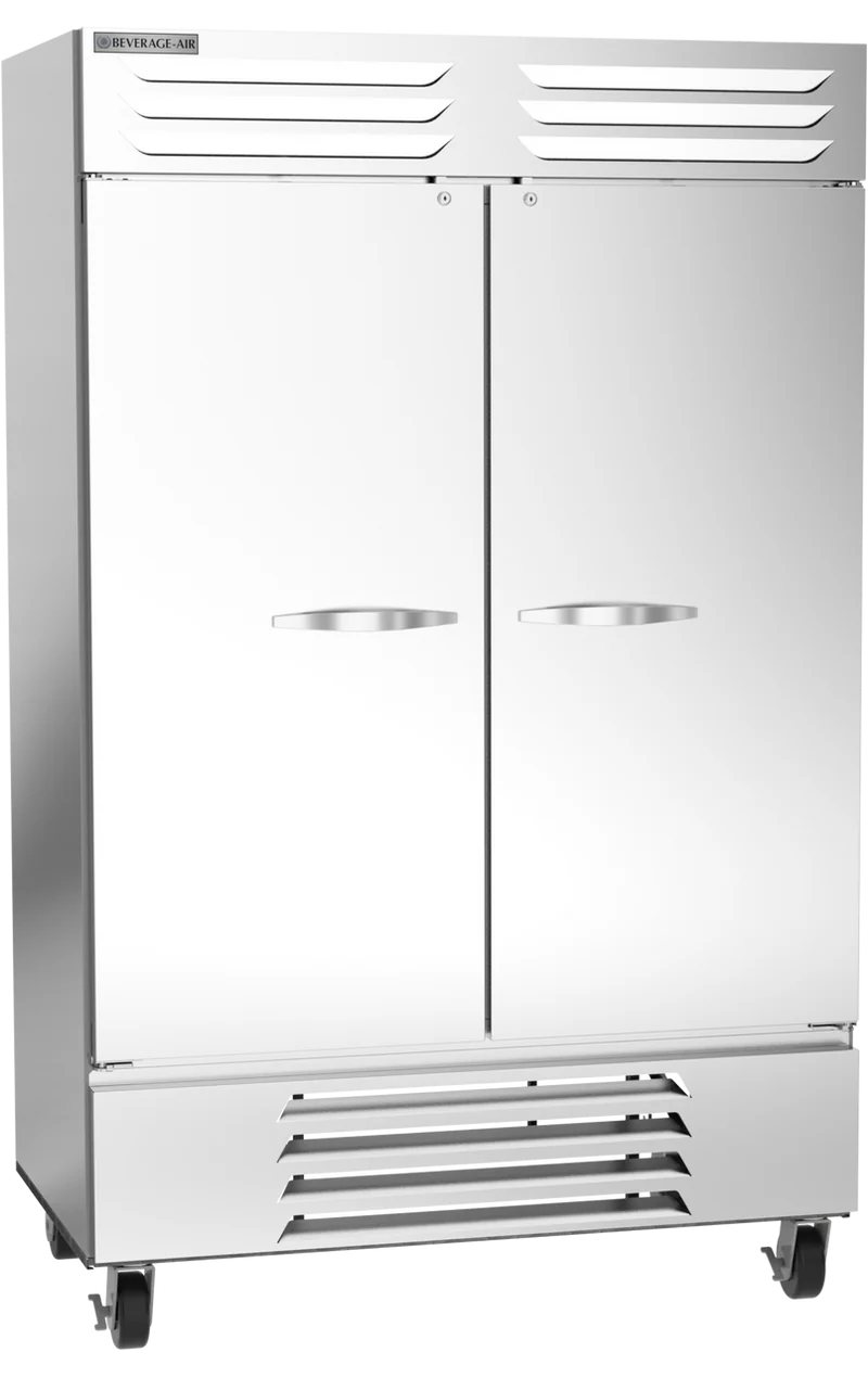 Beverage-Air FB49HC-1S Vista Series Double Solid Door Reach-In Freezer, 52", 115V, FINAL SALE