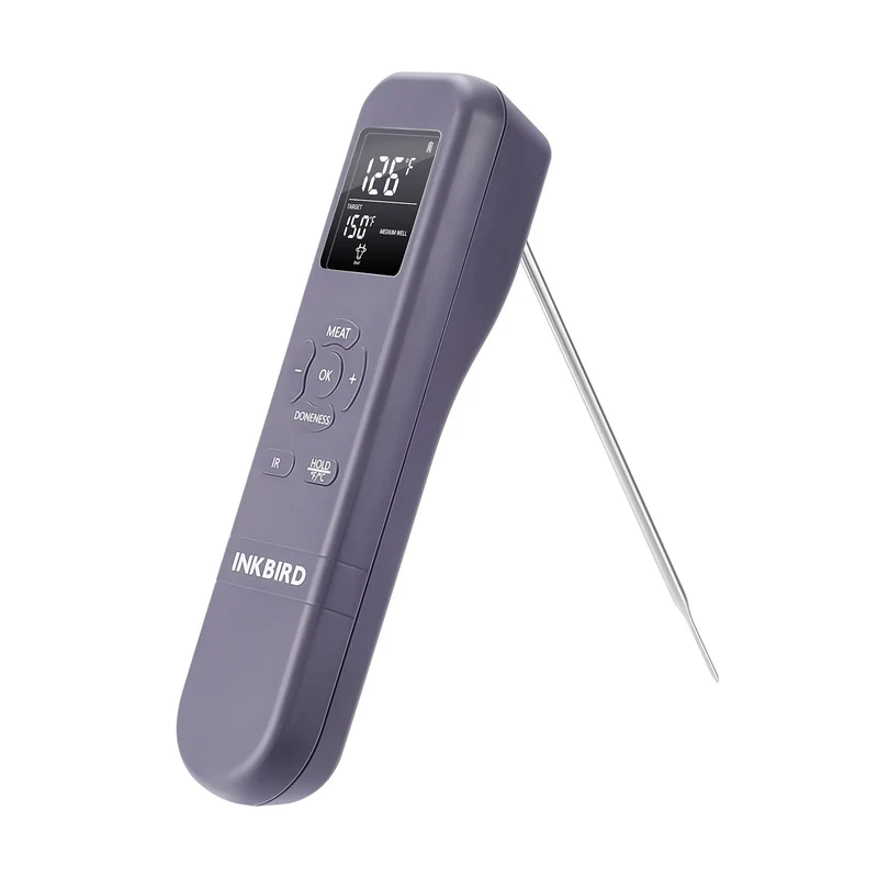 Thermomètre infrarouge 3-en-1 – Contrôlez chaque cuisson avec une précision professionnelle