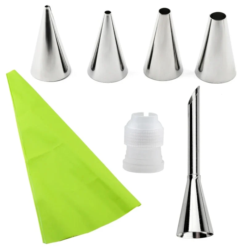 Poche à Douille en Silicone Réutilisable – Kit 7 Pièces