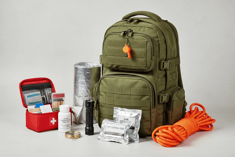 Kit de survie 72h pour 1 personne – Autonomie complète en cas d’urgence