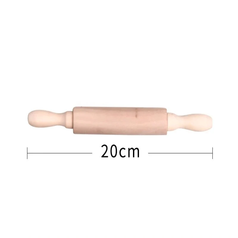 Rouleau à Pâtisserie en Bois avec Poignées – 20 à 45 cm