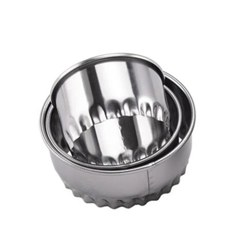 Emporte-Pièces Inox – Lot de 3 Ronds ou Fleurs