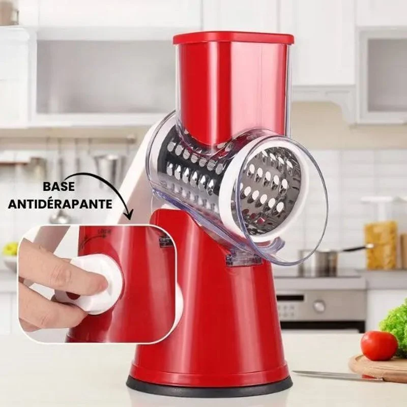 Hachoir Manuel – Multifonction – Rouge