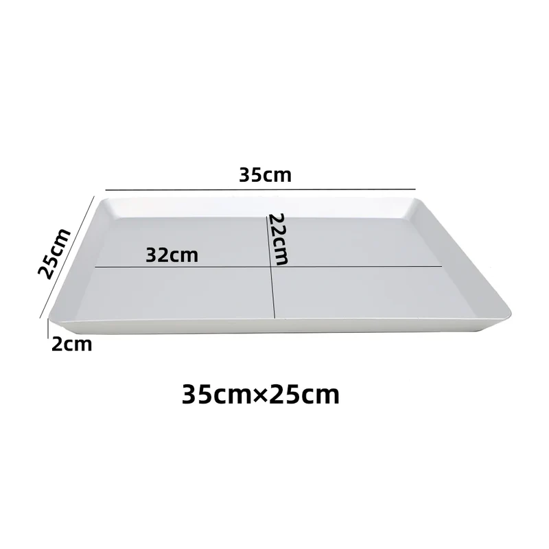 Plateau de cuisson inox pour four lisse ou perforé 2 mm