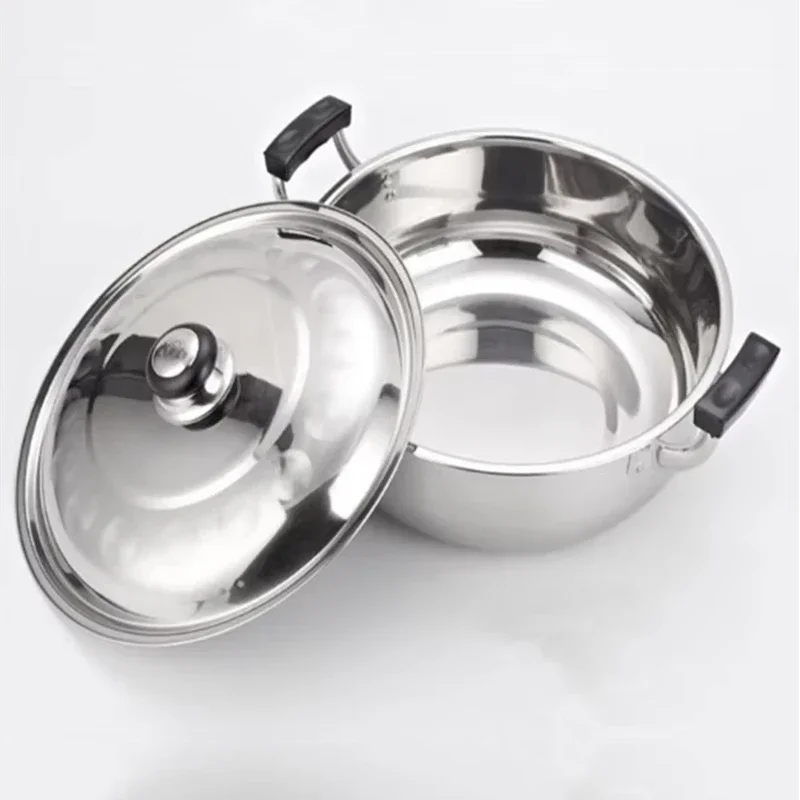 Faitout Inox 20-32 cm – Tous Feux Dont Induction – Durable