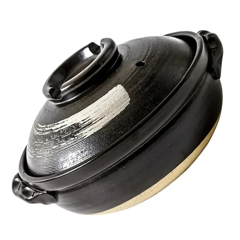 Petite Cocotte en Céramique 19 cm avec Couvercle pour Cuisson Mijotée