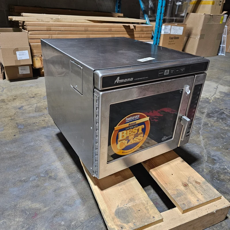 Amana RC17S2 Heavy Duty Commerical Microwave Oven, 1700W, 208/240V, Stainless Steel, SCRATCH & DENT FINAL SALE