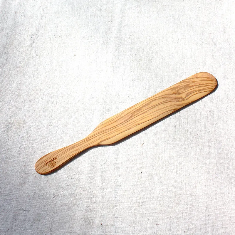 Couteau à crêpe en bois d'olivier