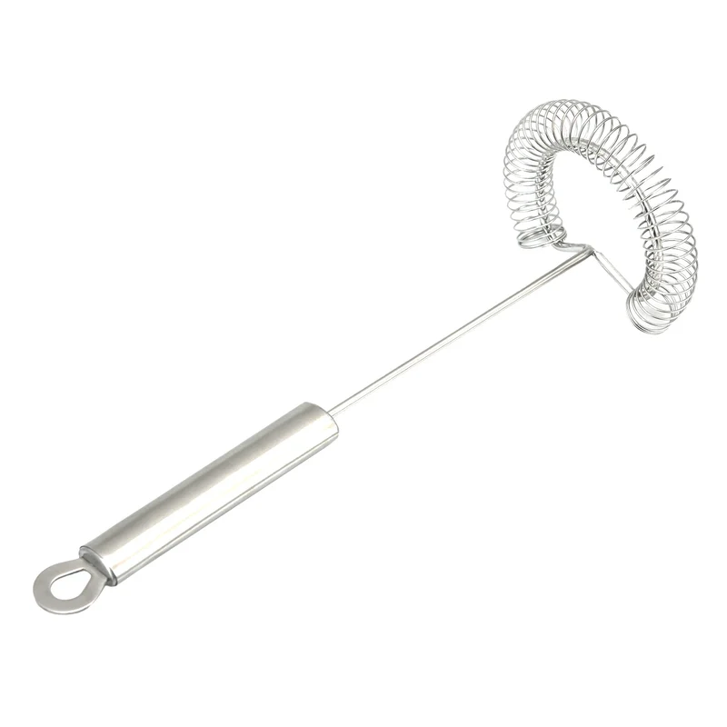 Fouet à Spirale en Inox pour Sauce, Béchamel et Roux – Fouet Professionnel Anti-Grumeaux