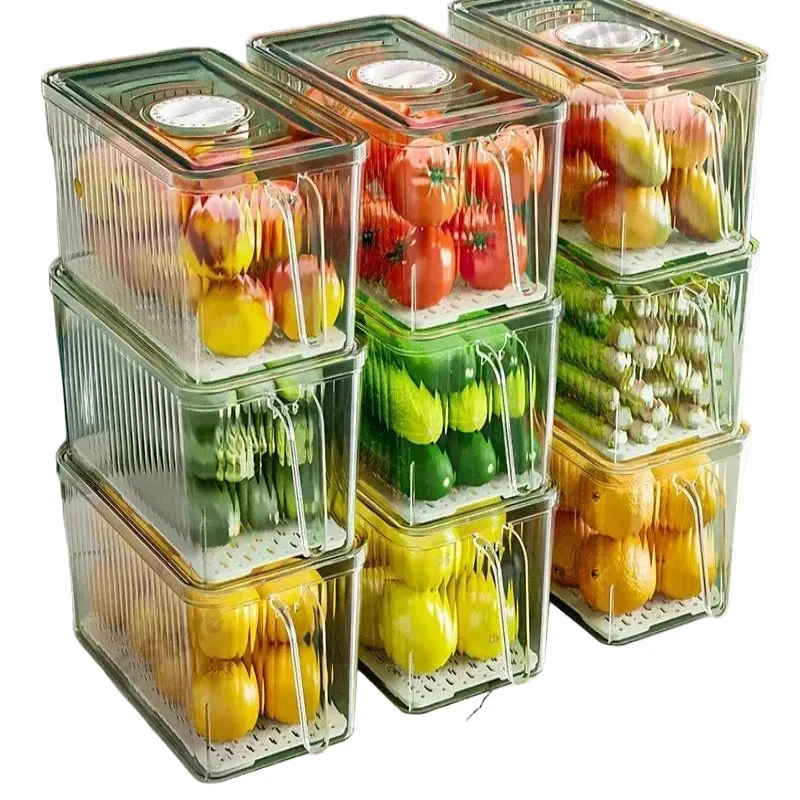 Boîte hermétique pour frigo – rangement fruits et légumes