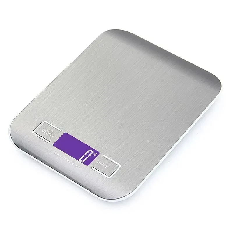 Balance de cuisine numérique inox design – La précision au quotidien