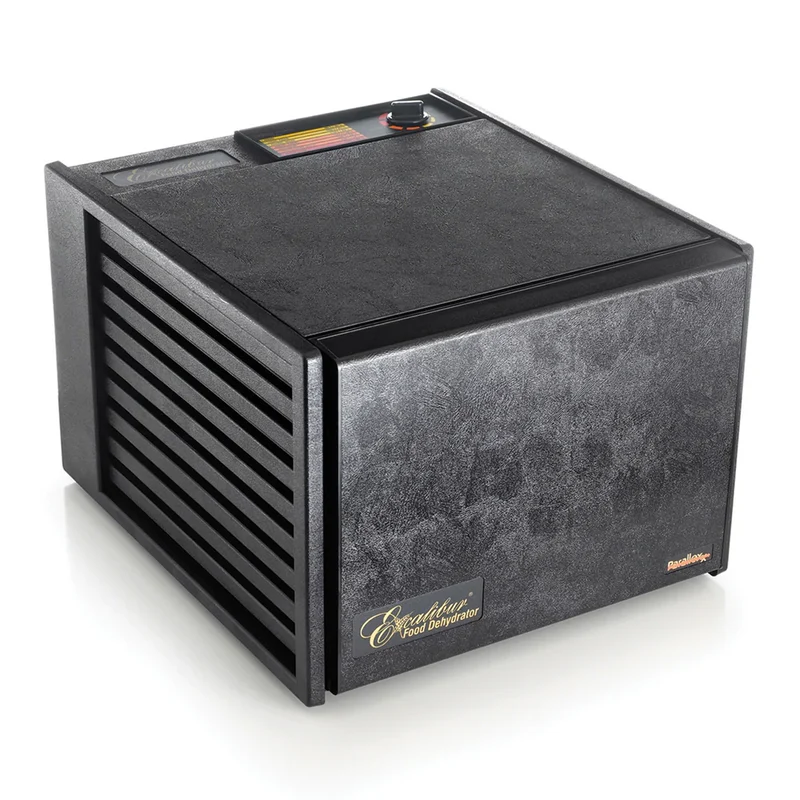 Excalibur 3900B Deluxe Dehydrator, 9 Trays, Black, 120V