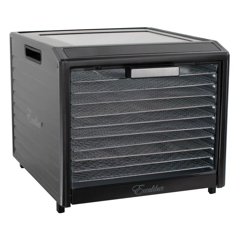 Excalibur DH10SSSS13 Performance Series Digital Dehydrator, 10 Trays, Stainless Steel, 120V
