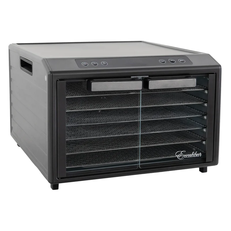 Excalibur DH06SCSS13 Select Series Digital Dehydrator, 6 Trays, Stainless Steel, 120V