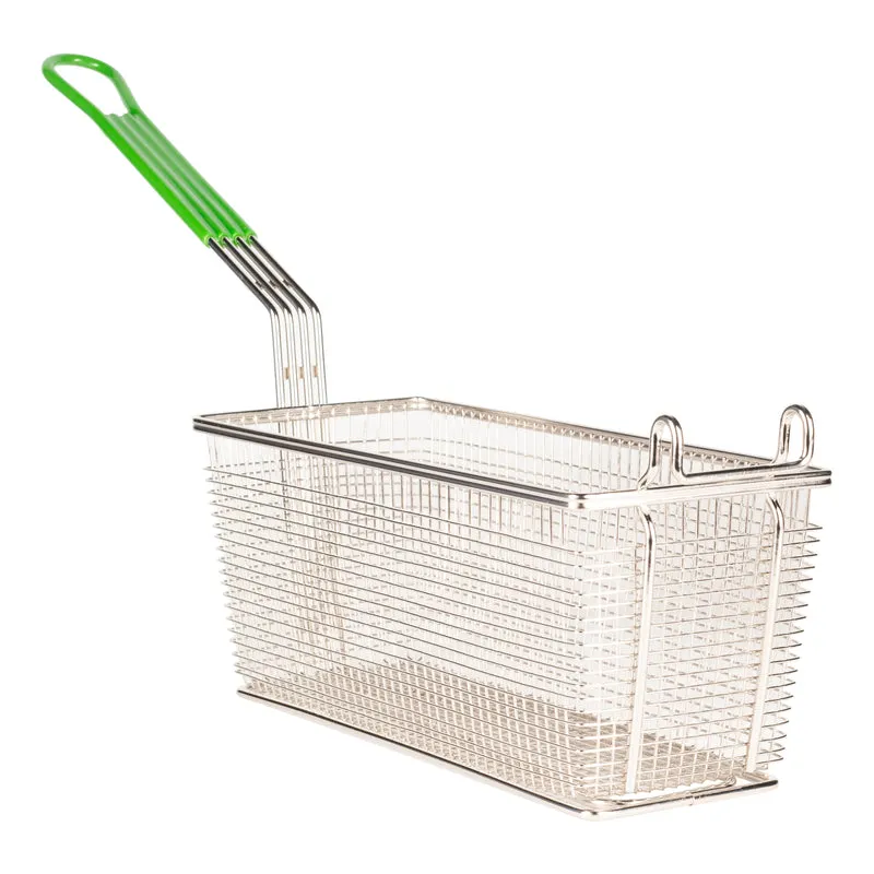 Prince Castle Fryer Basket, 16.75" x 8.75" x 6", Plastisol Handle