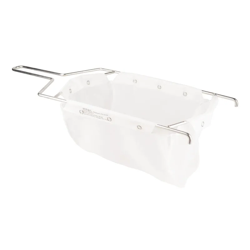 Miroil Oil Polishing Filter Assembly, Filter Bag and Holder Frame, 50 lb Oil Capacity