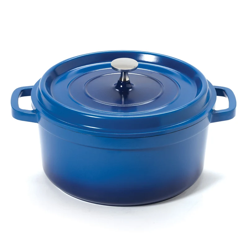 G.E.T. Heiss Round Dutch Oven, 4.5 qt, Cast Aluminum