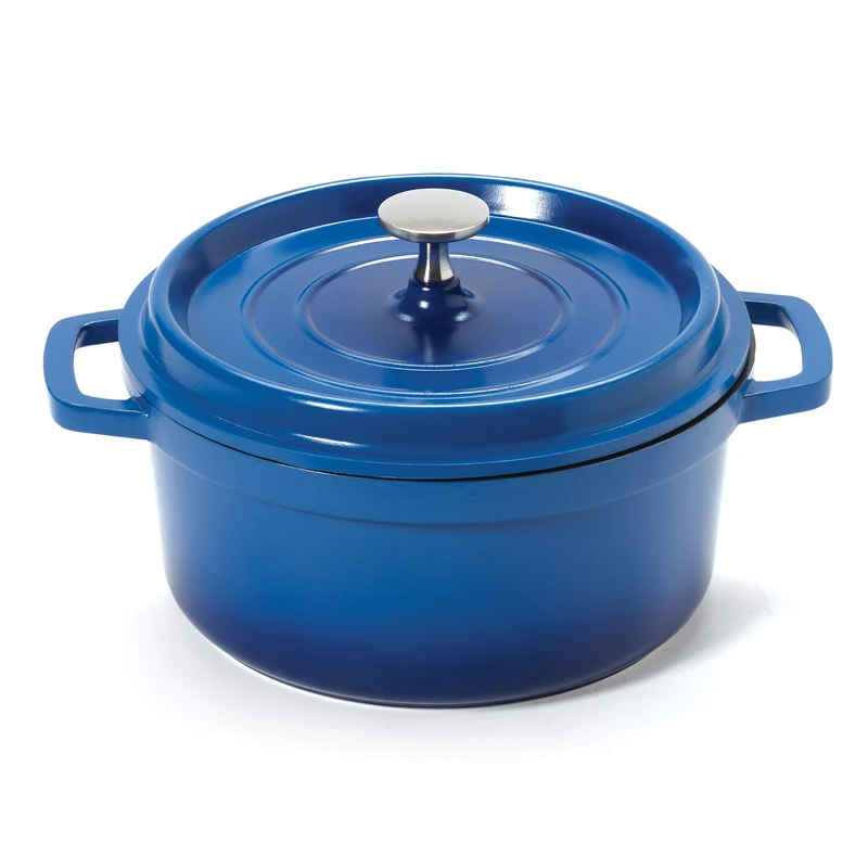 G.E.T. Heiss Round Dutch Oven, 2.5 qt, Cast Aluminum