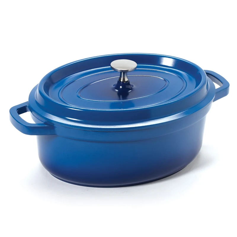 G.E.T. Heiss Oval Dutch Oven, 3.5 qt, Cast Aluminum, FINAL SALE