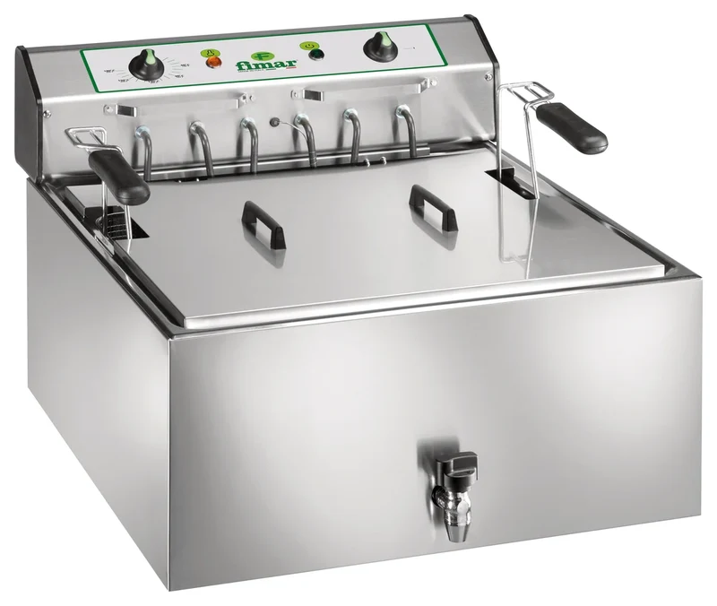 FIMAR Profi-Fritteuse SF25P - 25 L Edelstahl (400 V)