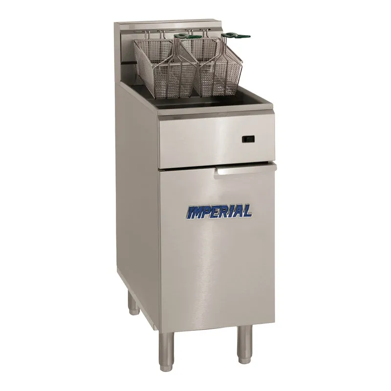 Imperial Electric Fryer, 40 lb, Floor Model, 3 Phase