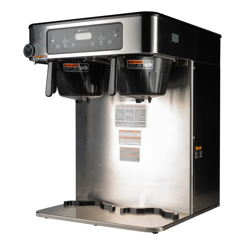 BUNN 53200.6100 ICB TWIN Infusion Series Coffee Brewer, Stainless Steel, 120/240V