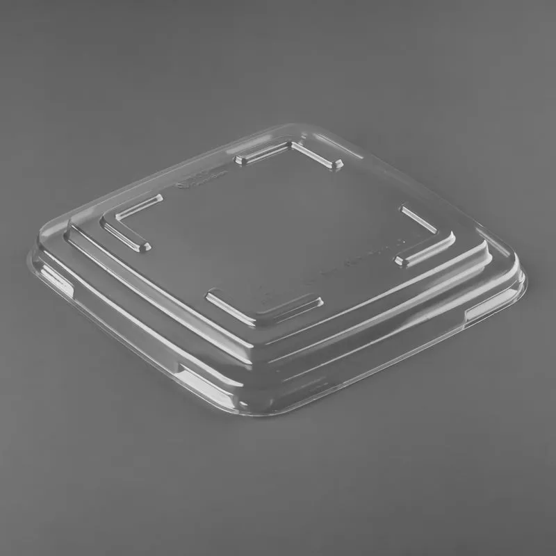 Eco Guardian PET Lid for Compostable Square Tray/Bowl (300-pack)