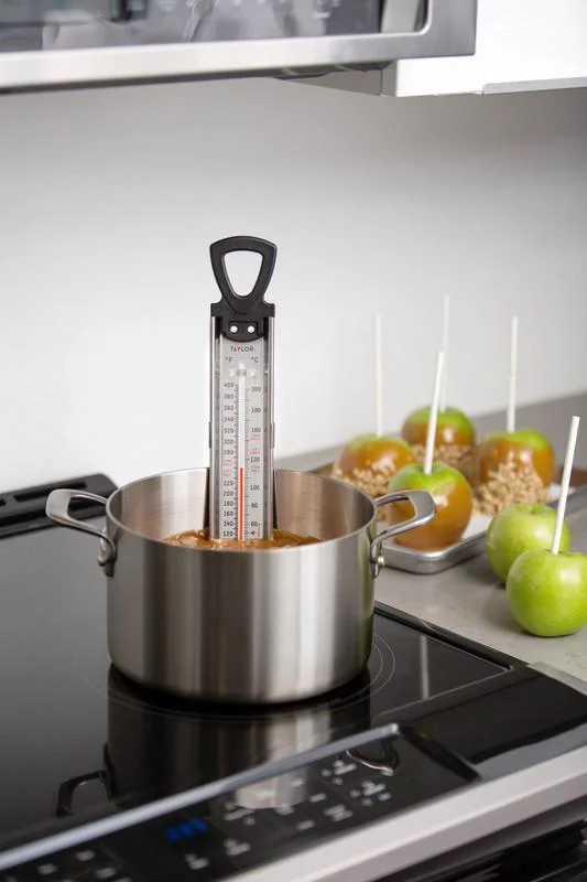 Taylor Candy/Deep Fry Tube Thermometer, Stainless Steel Paddle w Handle
