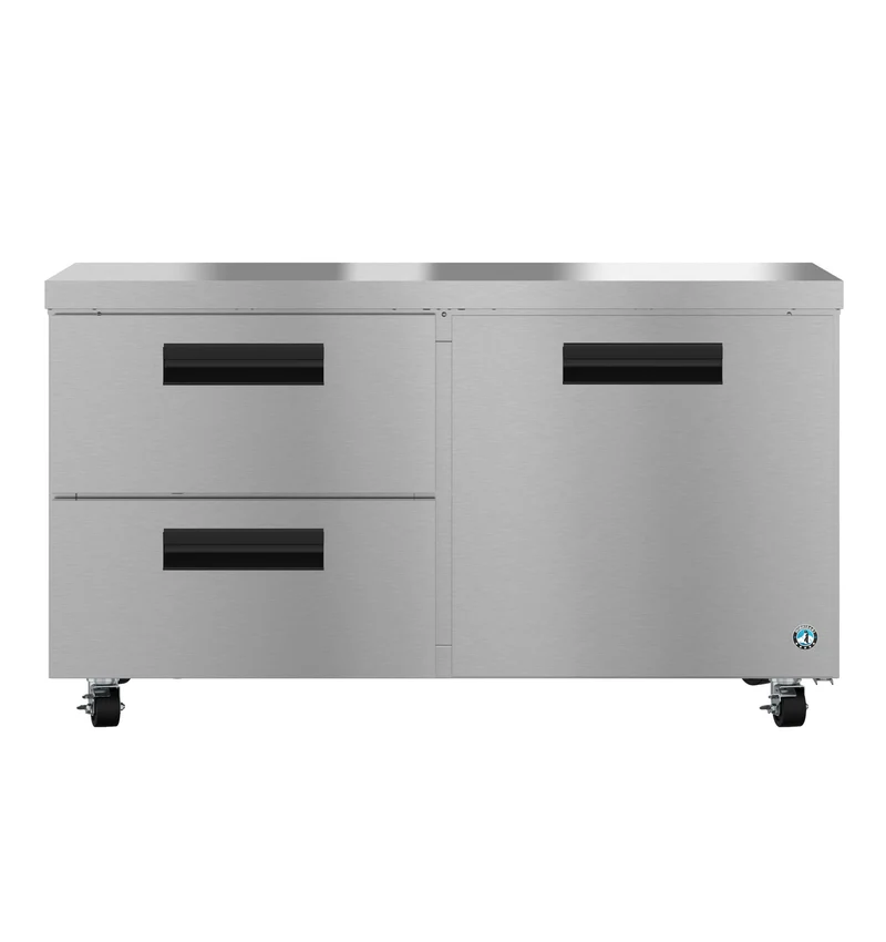 Hoshizaki UR60B-D2 Undercounter Refrigerator, 2 Drawers, Single Door, 60", 115 V