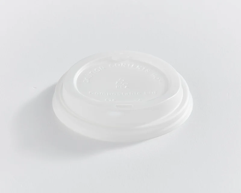 Eco Guardian Compostable CPLA Lids for 10-20 oz Cups (1000-pack)