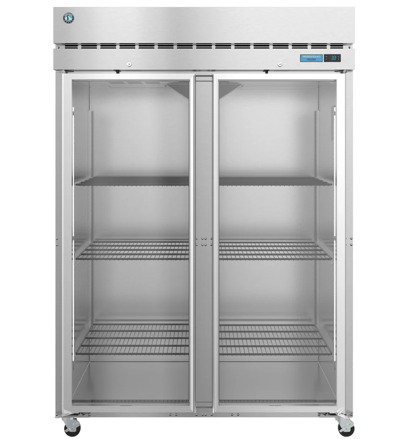 Hoshizaki R2A-FG Steelheart Series Double Glass Door Reach-In Refrigerator, 55", 115 V