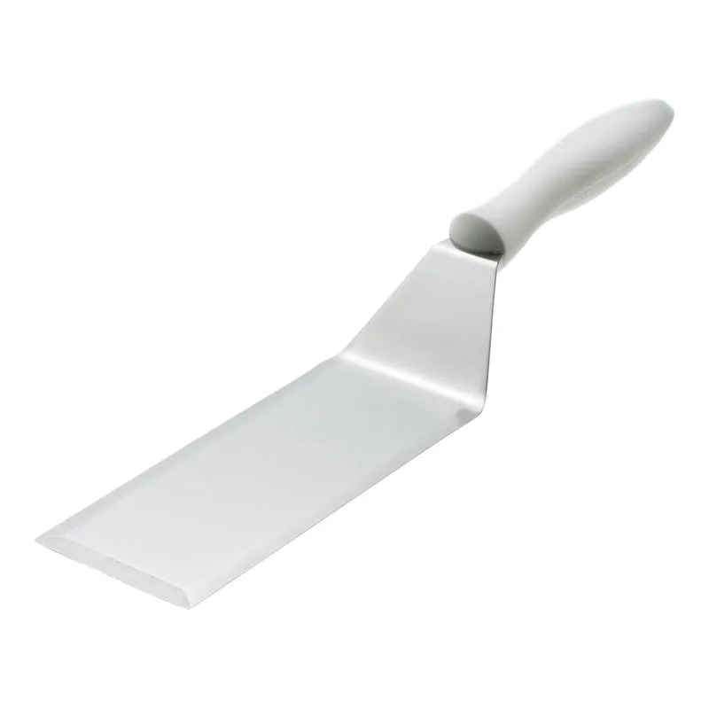Browne Innovatools Square End Beveled Turner, 6" x 3", White Handle