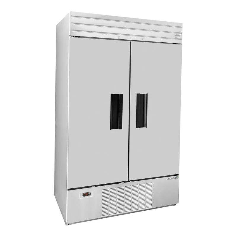 Habco SF46HCSA Dependable Series Commercial Freezer, Double Stainless Steel Door, 46 CuFt