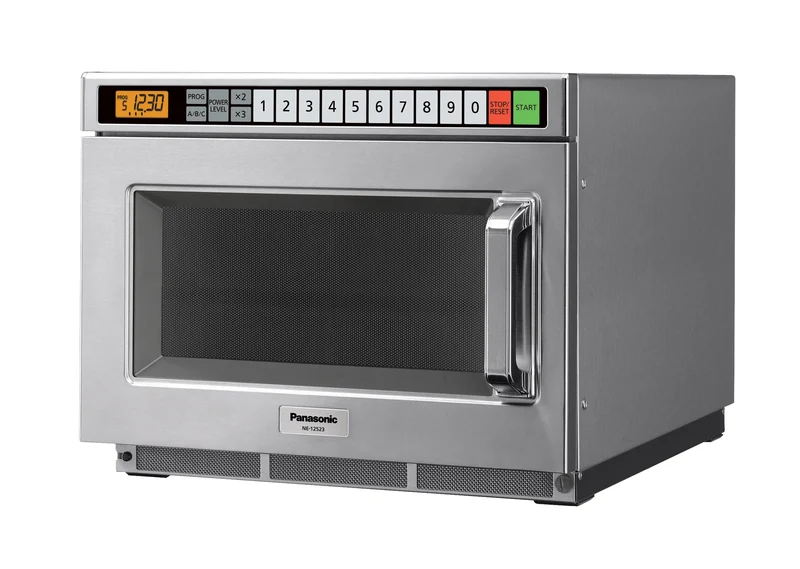 Panasonic NE-1252C Heavy Duty Commercial Microwave, 1200 W, 120 V