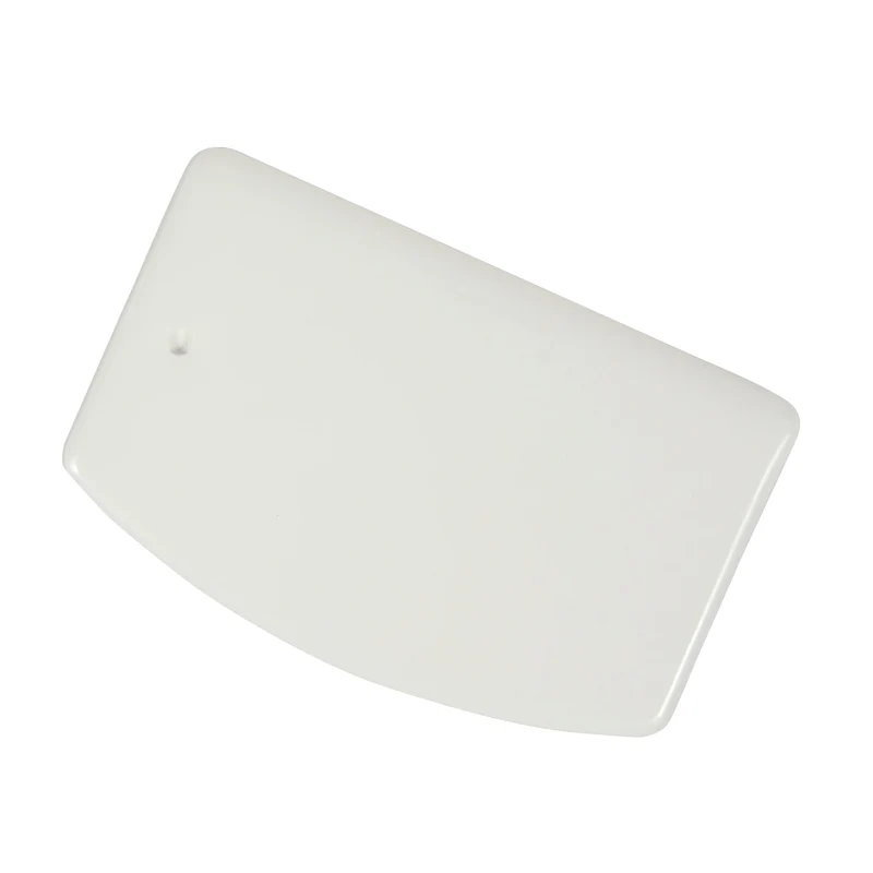 Vollrath Straight Edge Bowl Scraper, White