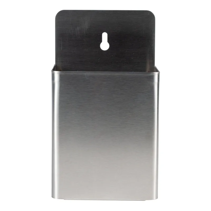 Spill-Stop Wall Mounted Bottle Cap Catcher, Stainless Steel, FINAL SALE
