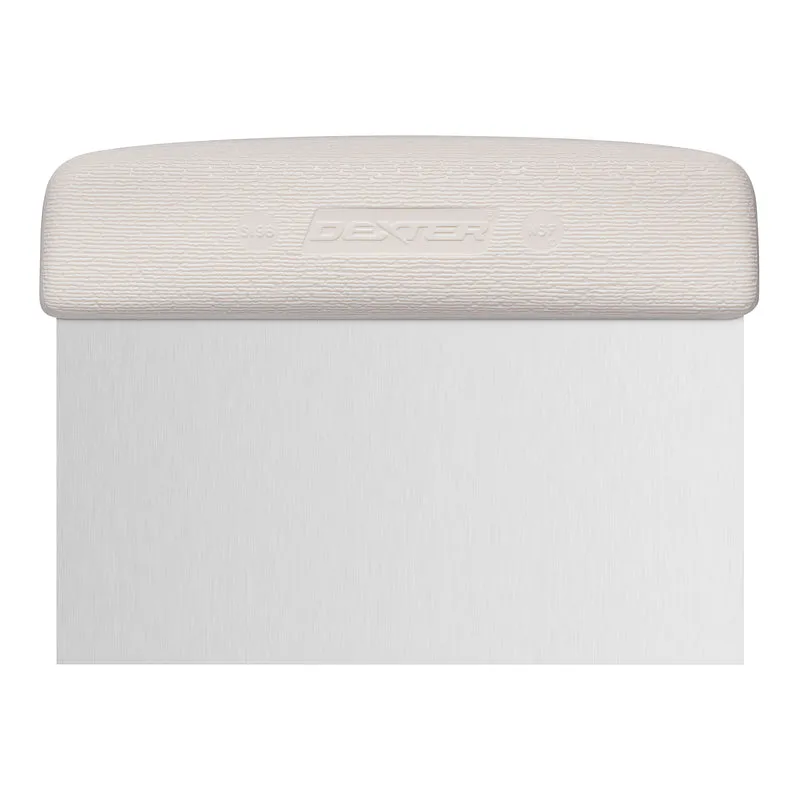 Dexter Dough Cutter/Scraper, 6" x 3", White