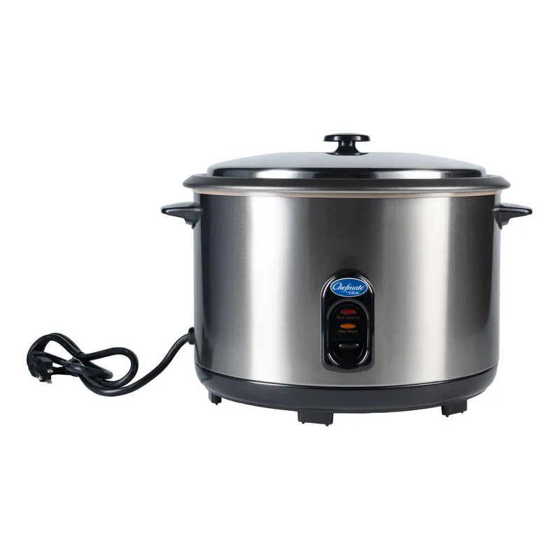 Globe RC1 Chefmate Rice Cooker/Warmer, 25 Cup