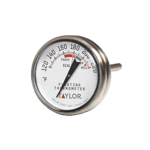 Taylor Floating Dial Thermometer, Stainless Steel