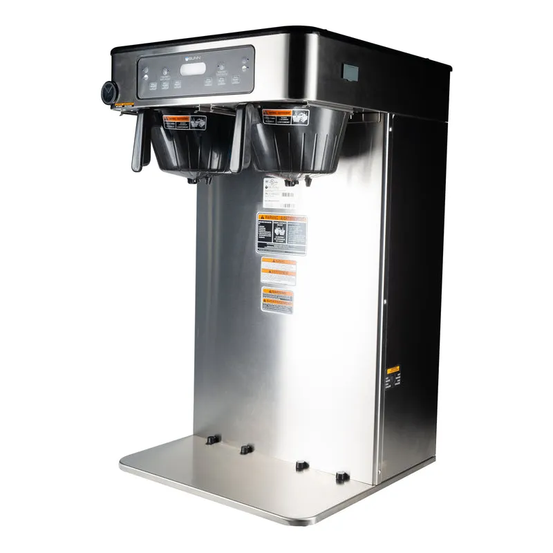 BUNN 53200.6101 ICB TWIN Tall Infusion Series Coffee Brewer, Stainless Steel, 120/240V