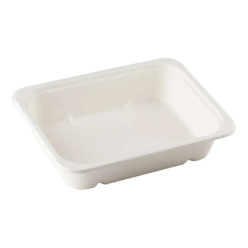 Eco Guardian Rectangular Tray, 32 oz, 8.5" x 6.5" x 2", Sugarcane (300-pack)