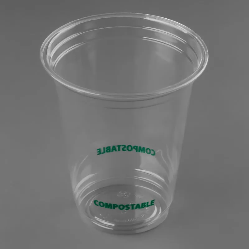 Eco Guardian Compostable Clear Cold Cup, 12 oz, PLA (1000-pack)