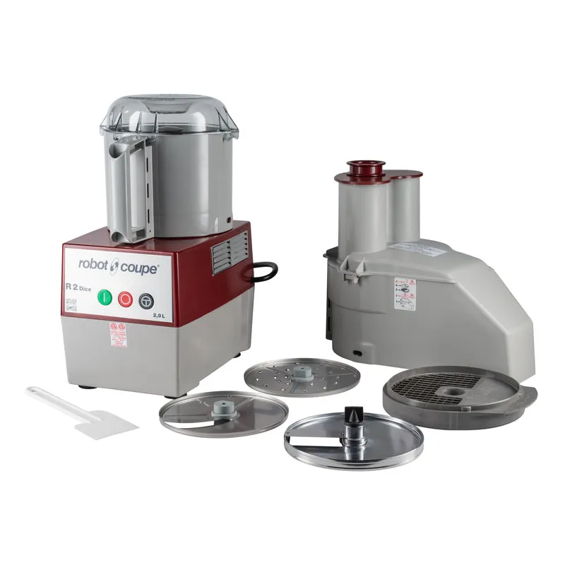 Robot Coupe R2Dice Combination Food Processor, 2 HP, 120V